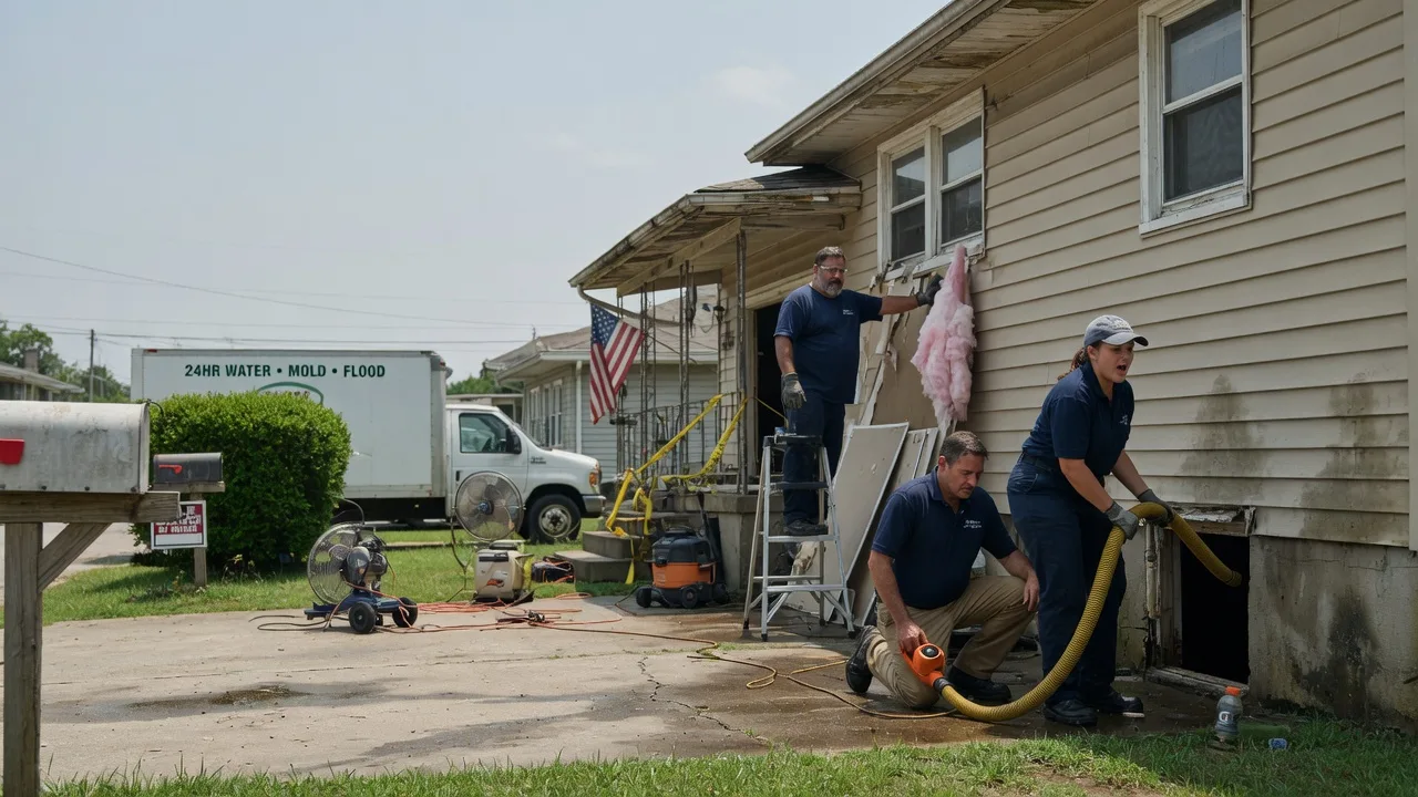 Water Damage Repair in New Knoxville, OH near me